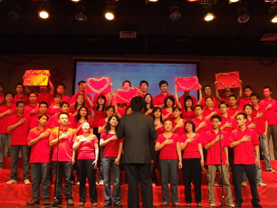 同心•同台•同欢唱――永利集团3044noc登录入口师生联欢晚会暨合唱节选拔赛 