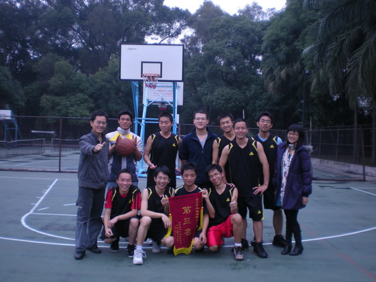 首届永利集团3044noc登录入口研究生篮球联赛我院勇夺季军 