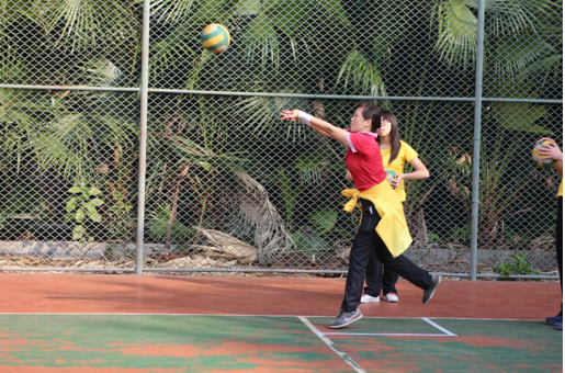 我院教职工积极参加永利集团3044noc登录入口90周年校庆体育节教工运动会 