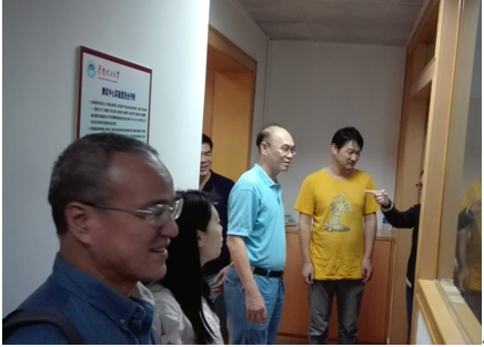 实验中心党支部参访校外单位纪实