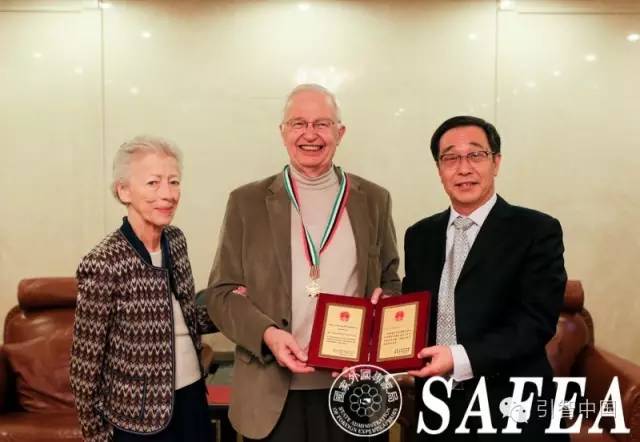 永利集团3044noc登录入口莱恩功能材料研究所名誉所长马里•莱恩荣获2015年度中国政府友谊奖 