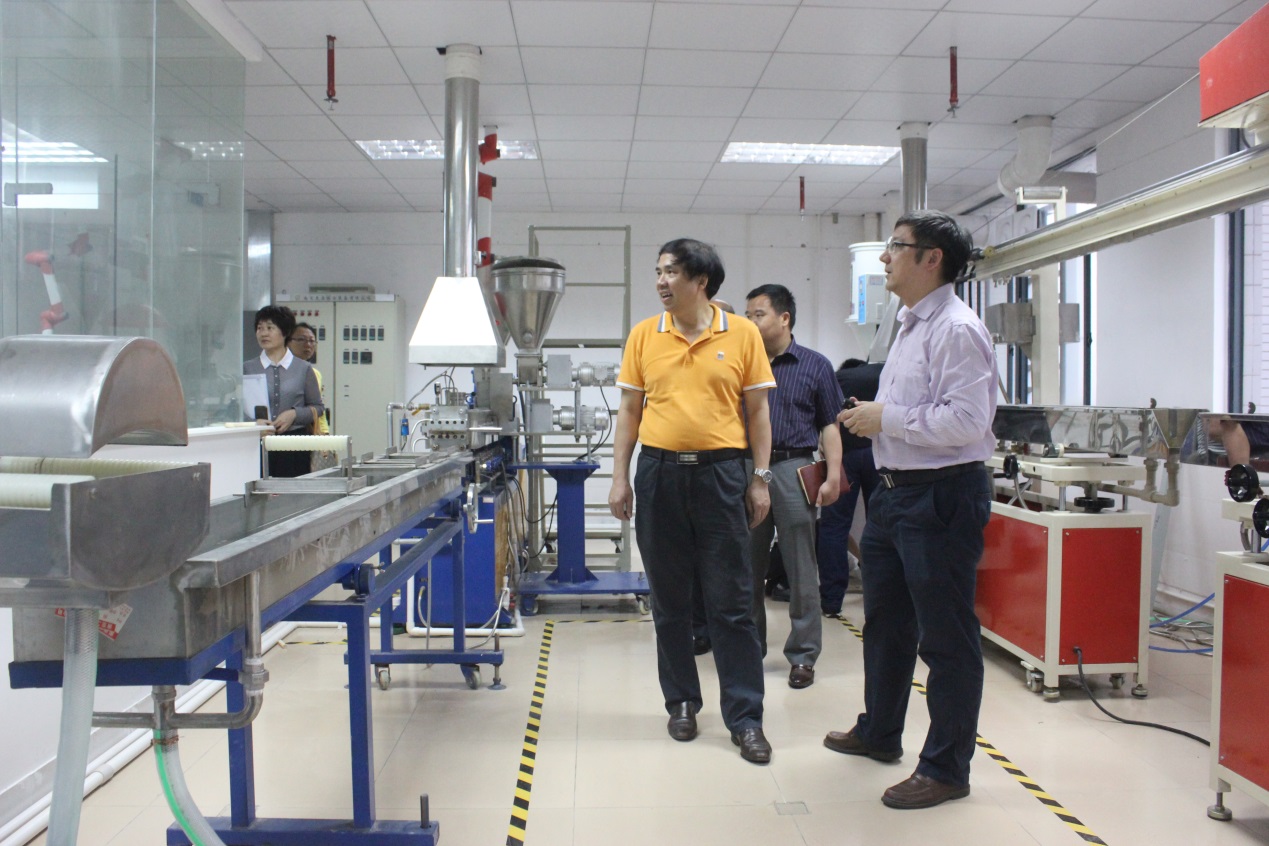 惠州学院副校长刘国栋一行调研永利集团3044noc登录入口惠州研究院 