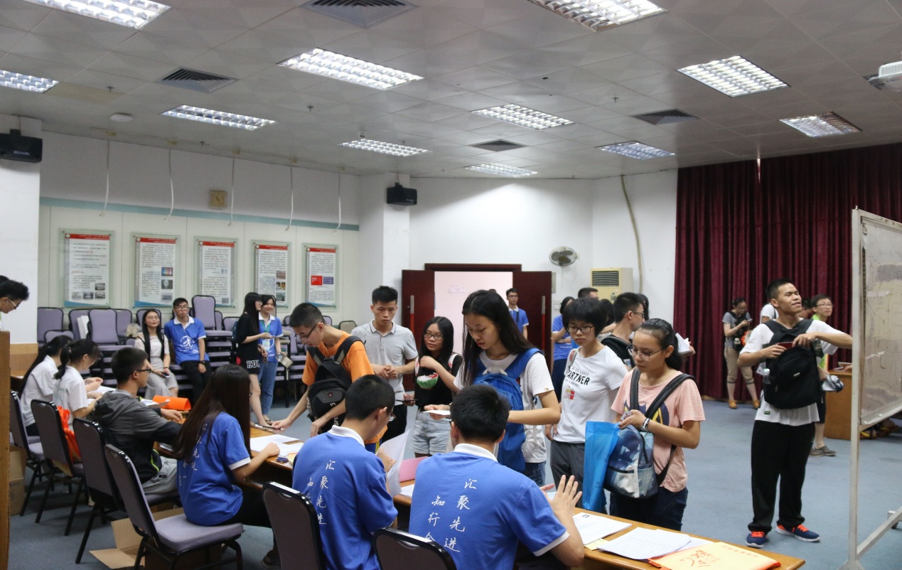 永利集团3044noc登录入口2017年迎新工作顺利开展 