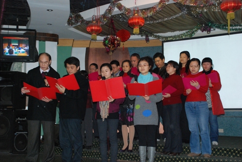 欢庆元旦,喜迎新年--记我院2010年迎新年联欢会