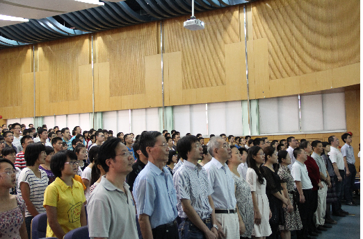 我院2012级本科生迎新大会隆重举行