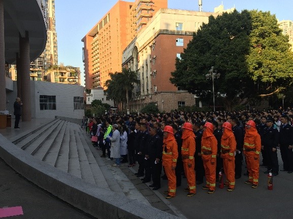 我院消防疏散演练系列活动成功举行